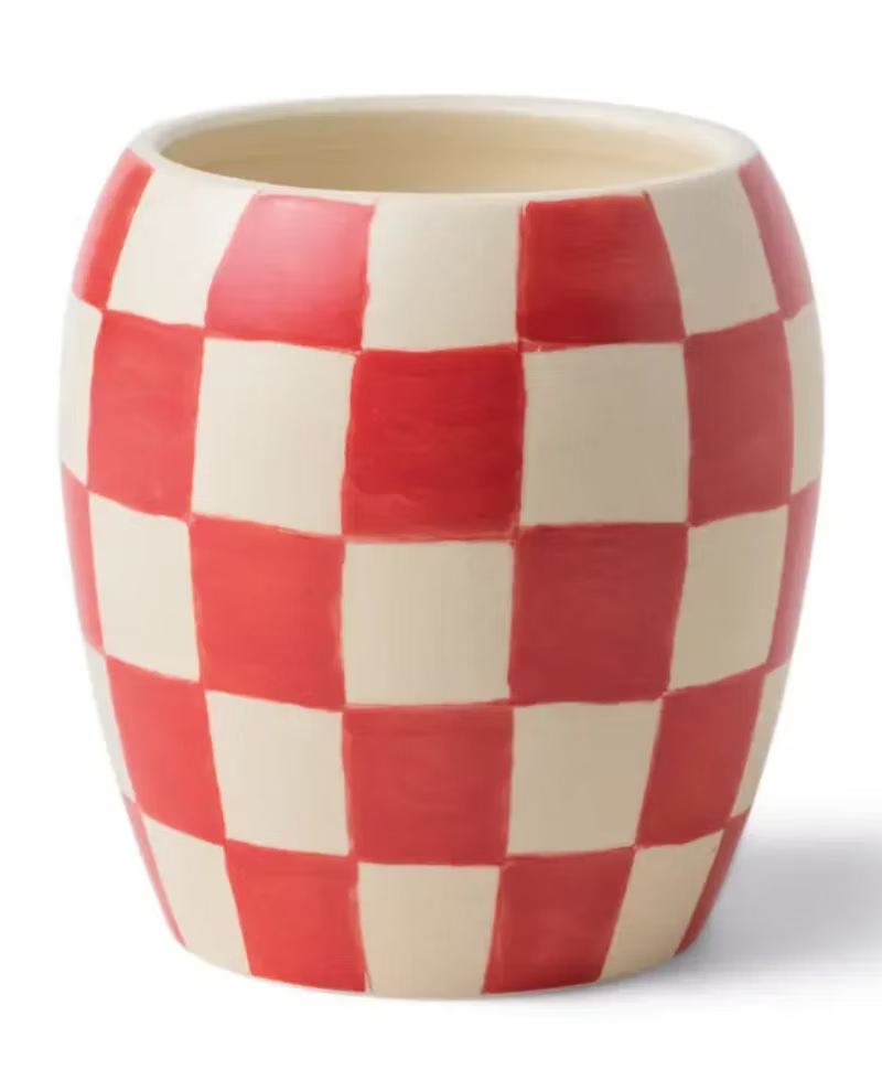 Paddywax Checkmate Porcelain Rose & Santal Candle