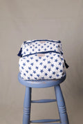 Quilted Wash Bag - Blue Star