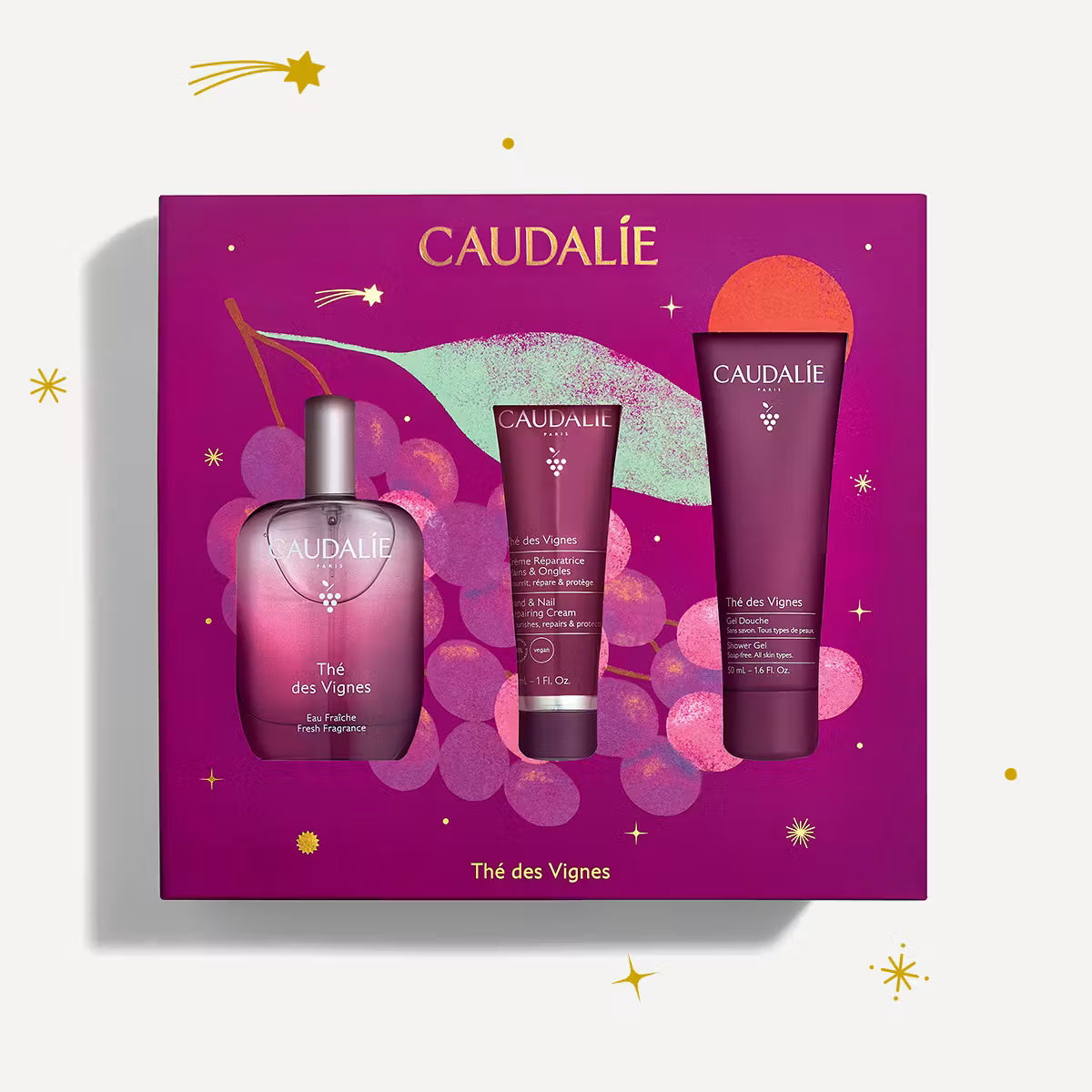 The des Vignes 50ml Xmas Set