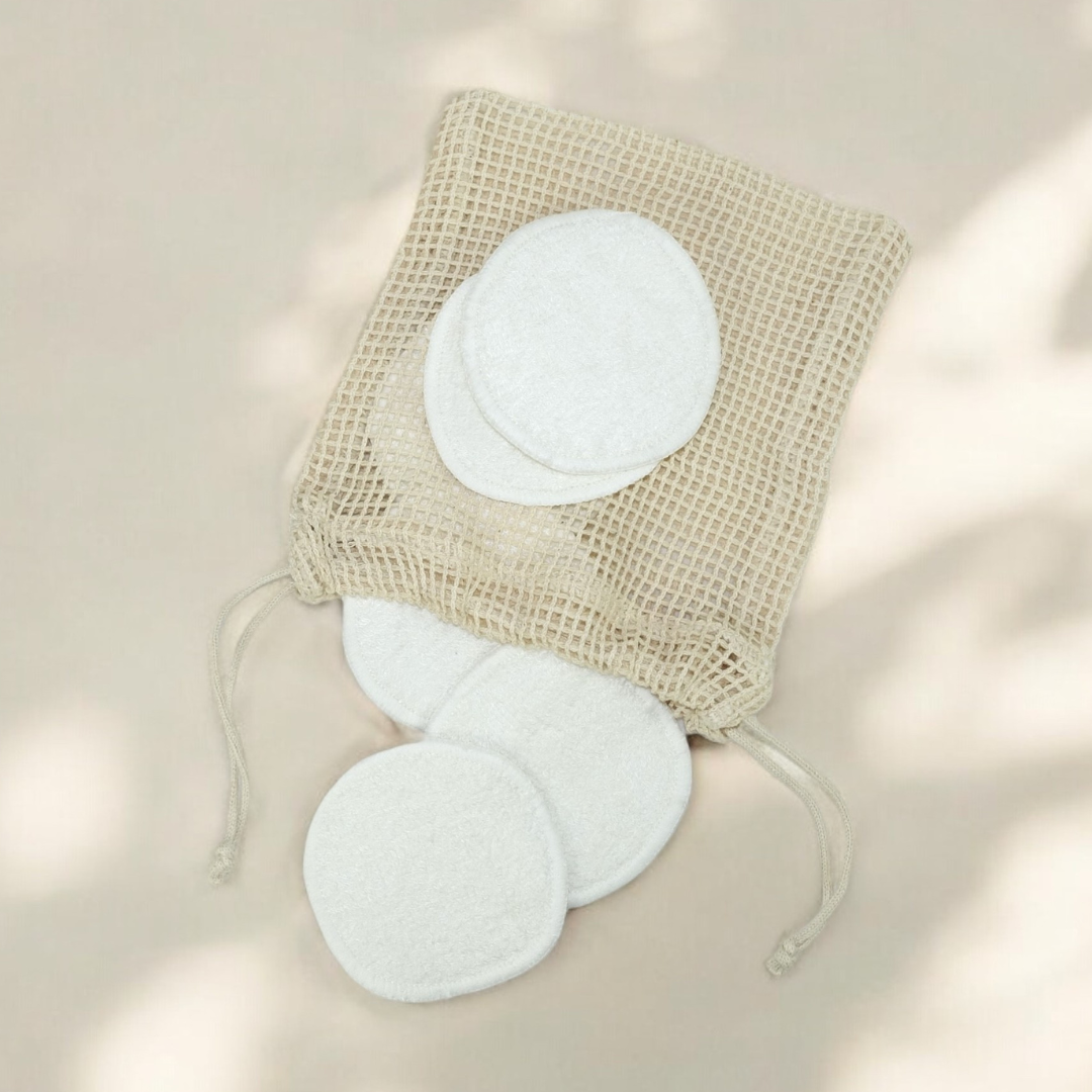 MuslinZ 7pk Bamboo Cotton Cleansing Pads