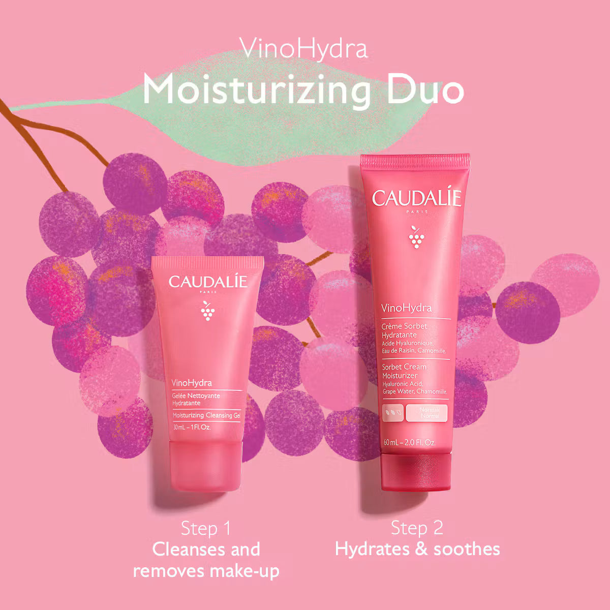 VinoHydra The Moisturizing Duo