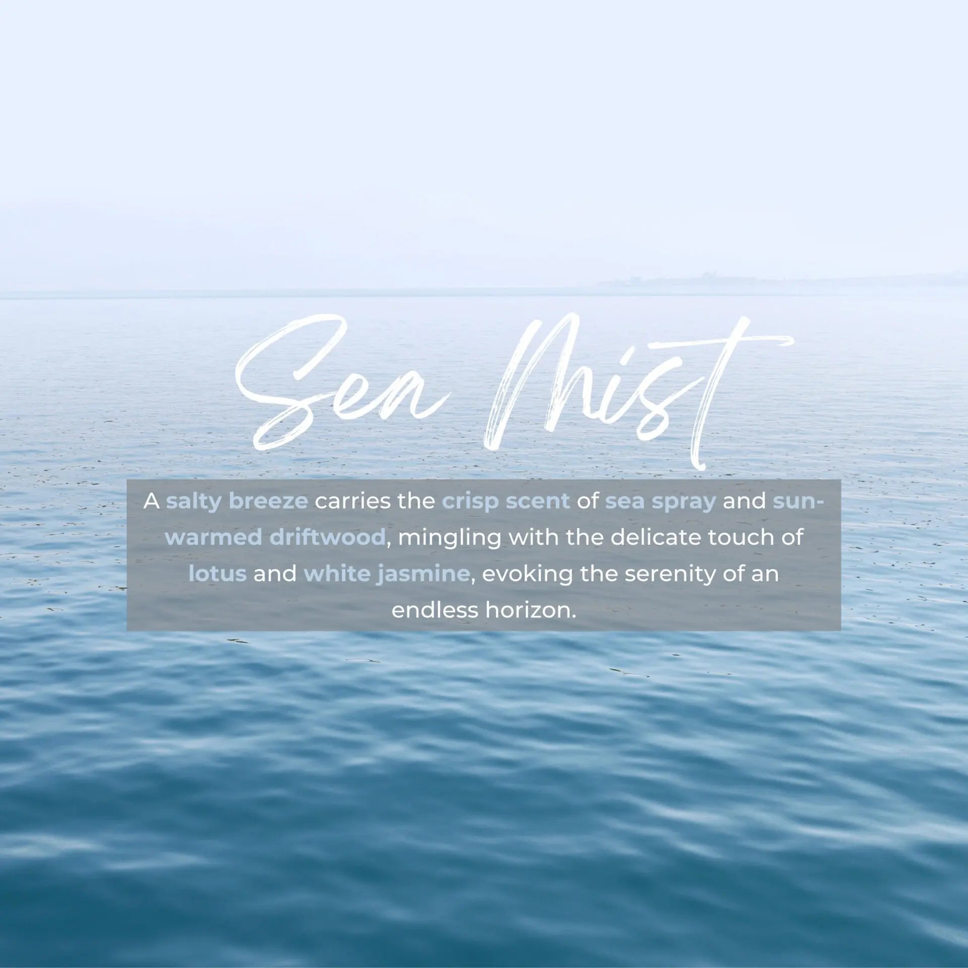Durance Candle Sea Mist 180gr
