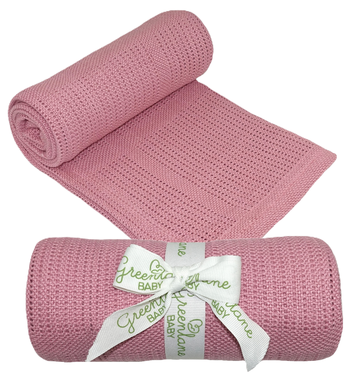 Greenlane Baby Bamboo Cotton Cellular Blanket