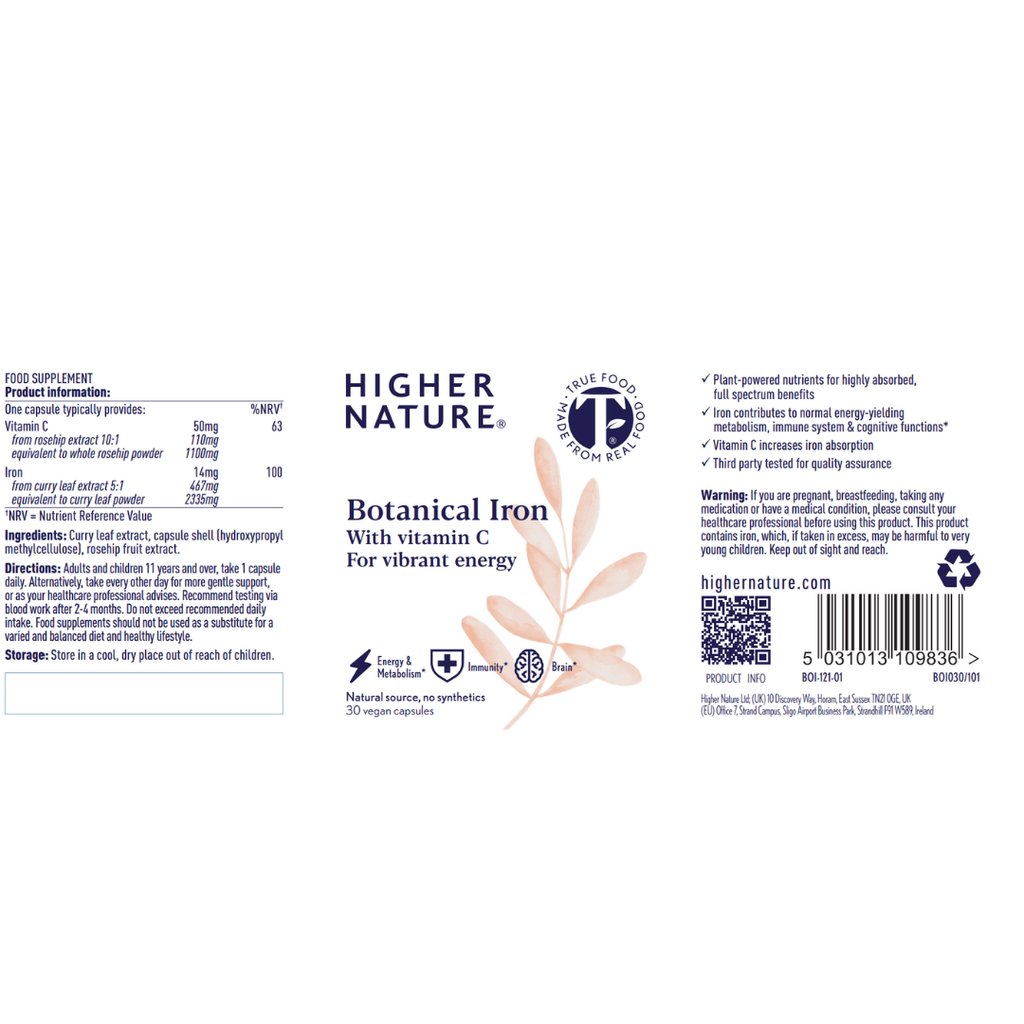 True Food® Botanical Iron