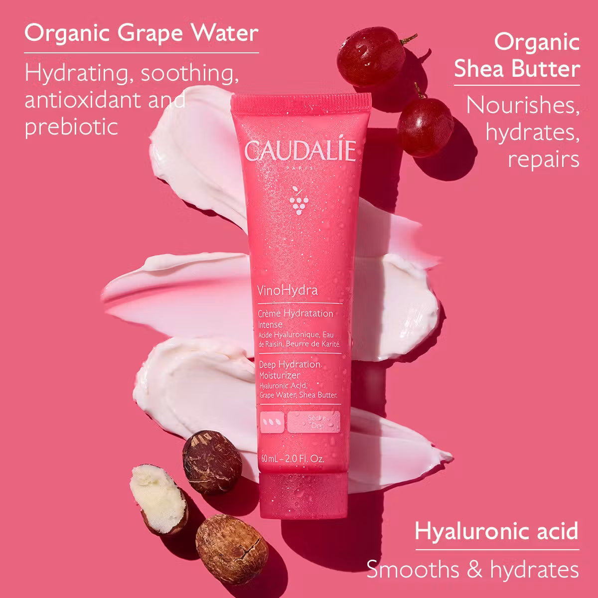VinoHydra Deep Hydration Moisturiser 60ml