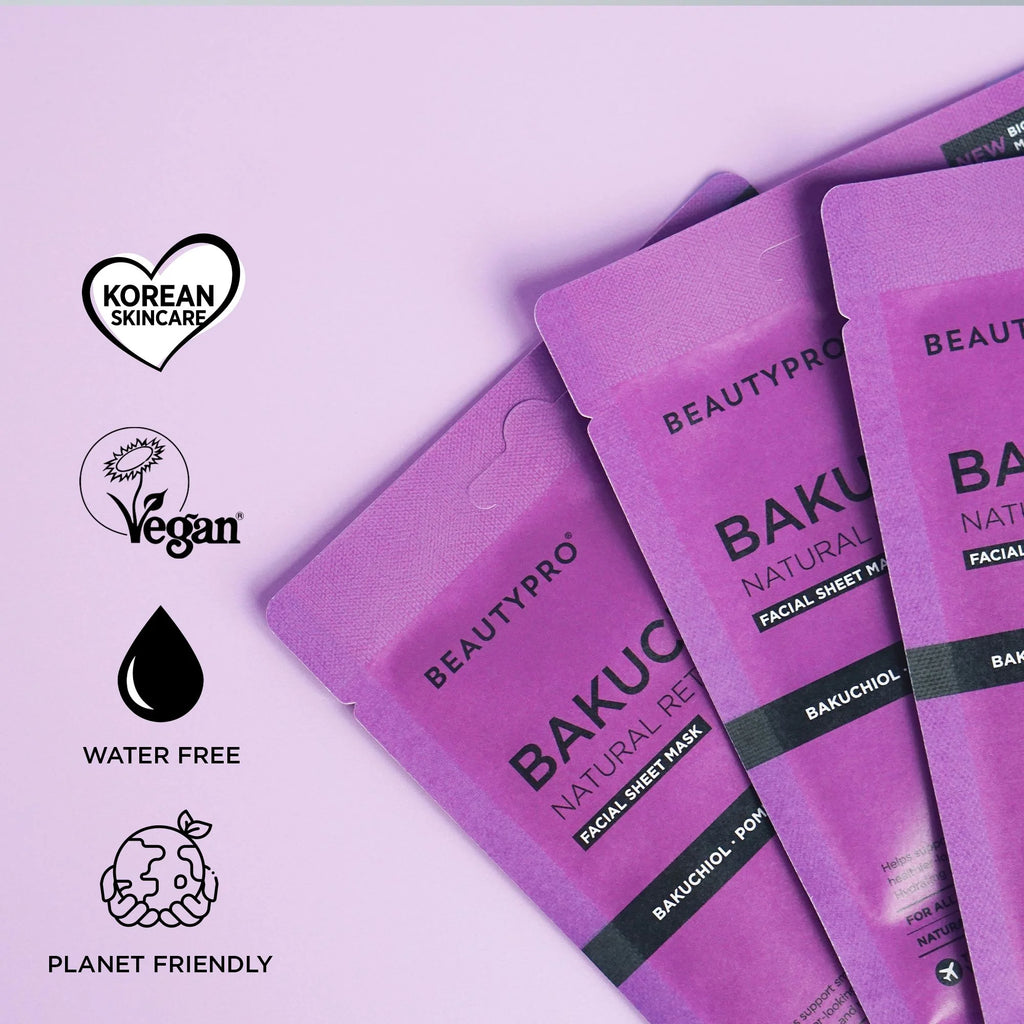 Bakuchiol Natural Retinol Alternative Face Mask BeautyPro