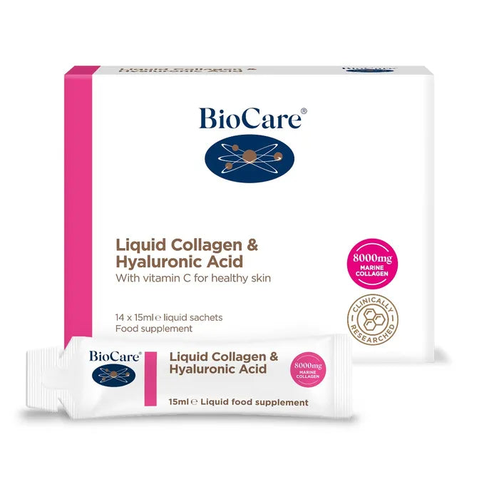 Liquid Collagen & Hyaluronic Acid 14 Liquid Sachets
