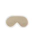 Joe Eye Mask | Ticking Stripe | Antique Khaki