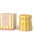 Paddywax Cabana Ochre Ceramic Candle - Gold Coast