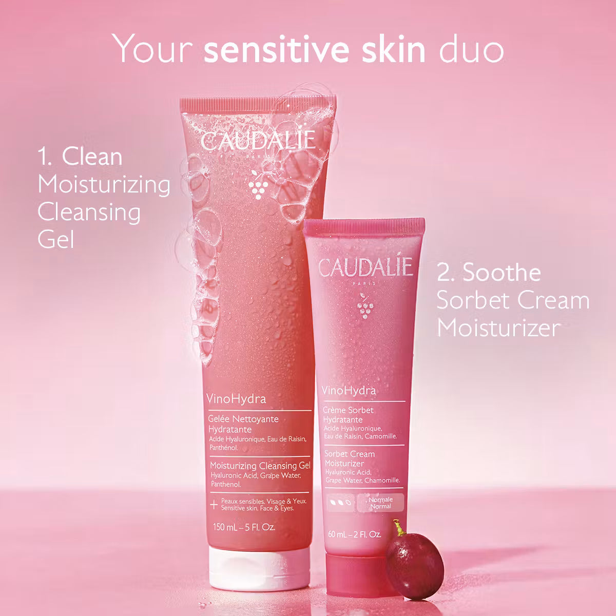 VinoHydra Moisturizing Cleansing Gel 150 ml
