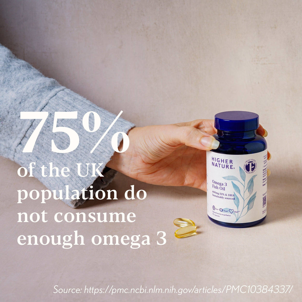 True Food® Omega 3 Fish Oil