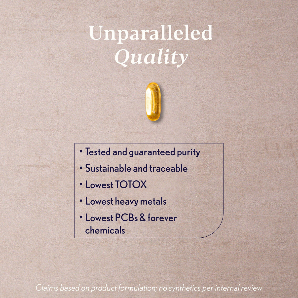 True Food® Omega 3 Fish Oil