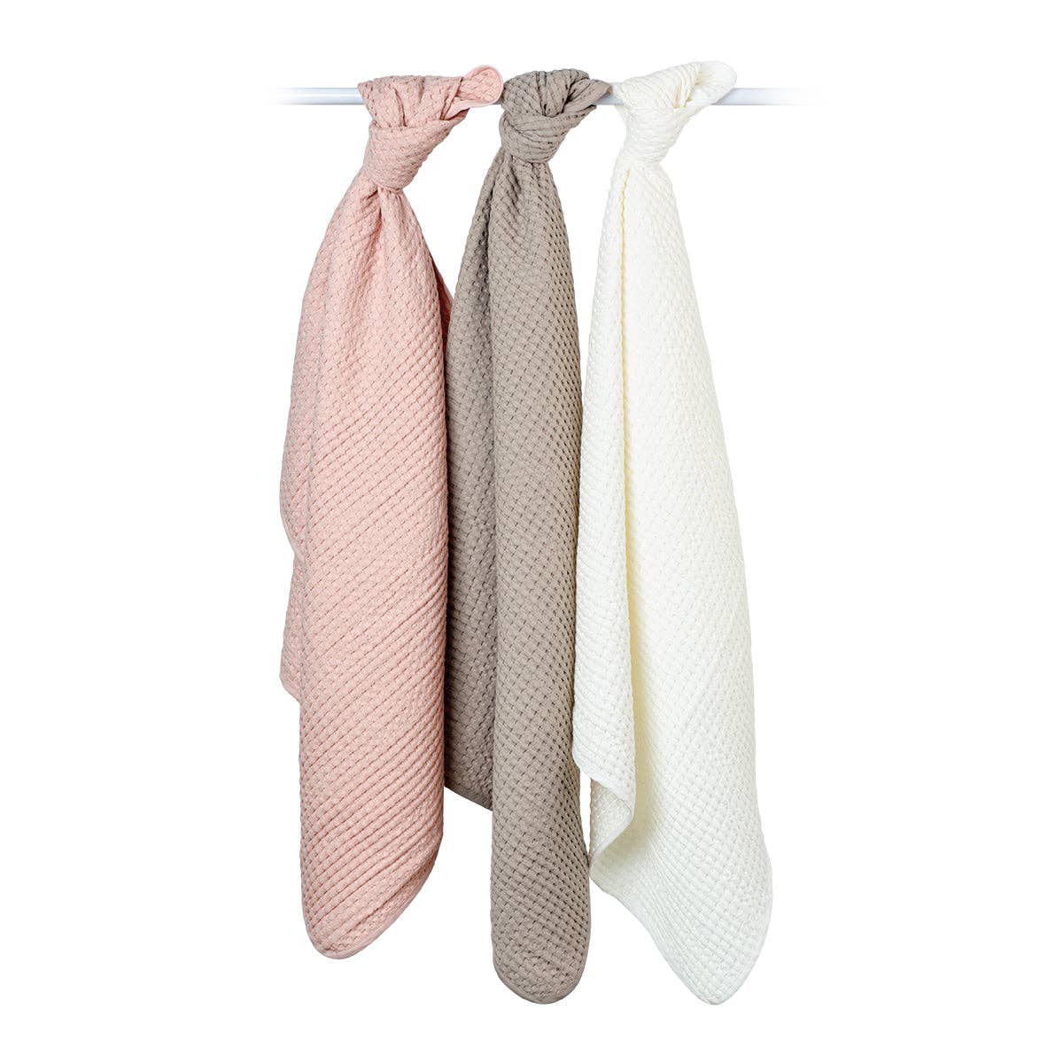 Lulujo - Waffle Blanket - Sand