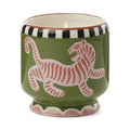 Paddywax A Dopo Tiger Ceramic Candle - Black Cedar & Fig