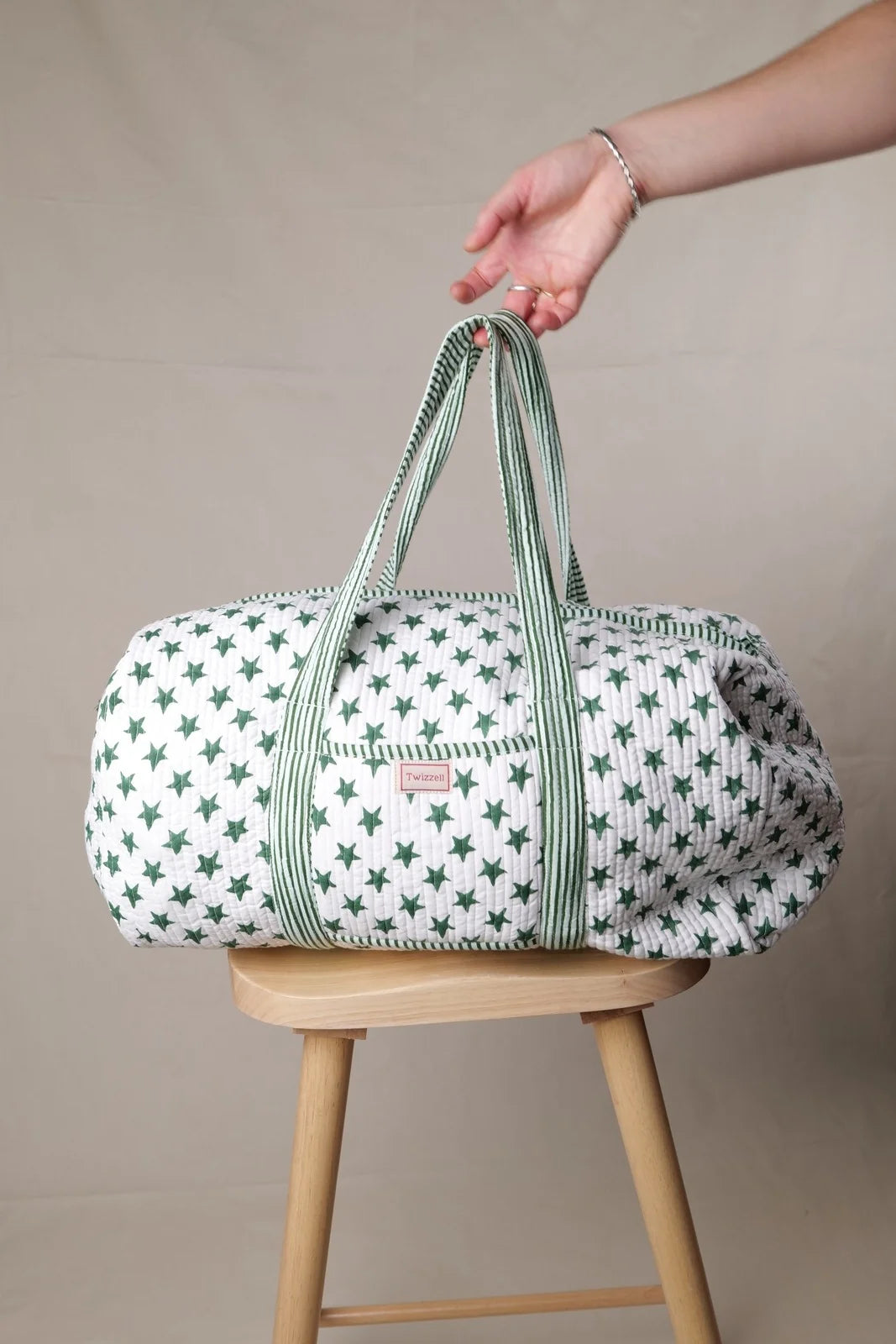 Weekend Bag - Green Star
