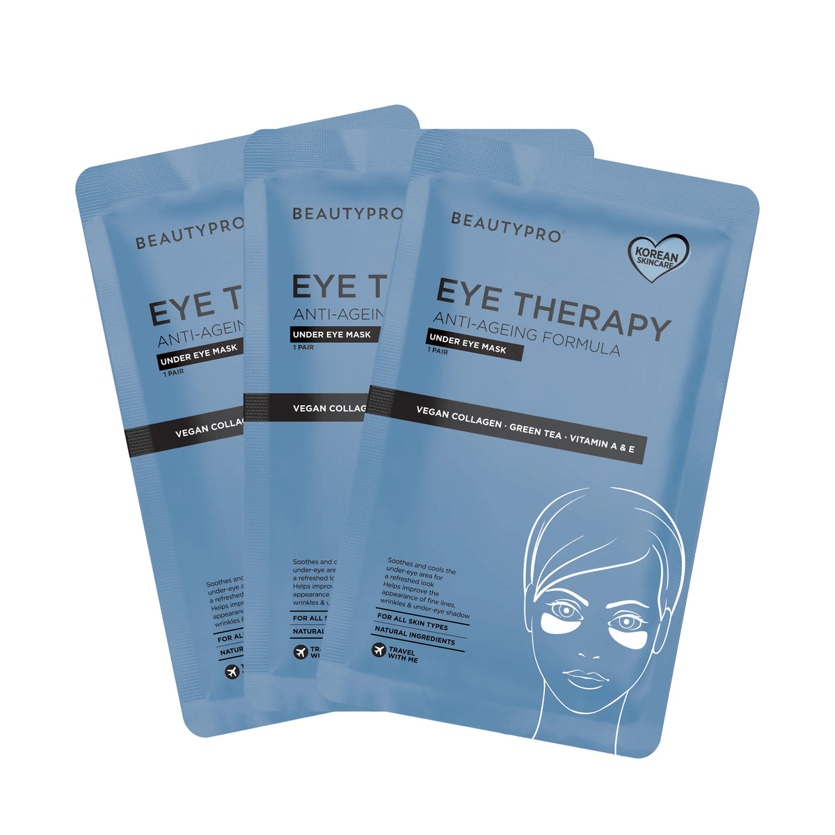 EYE THERAPY Under Eye Mask (3 pairs)