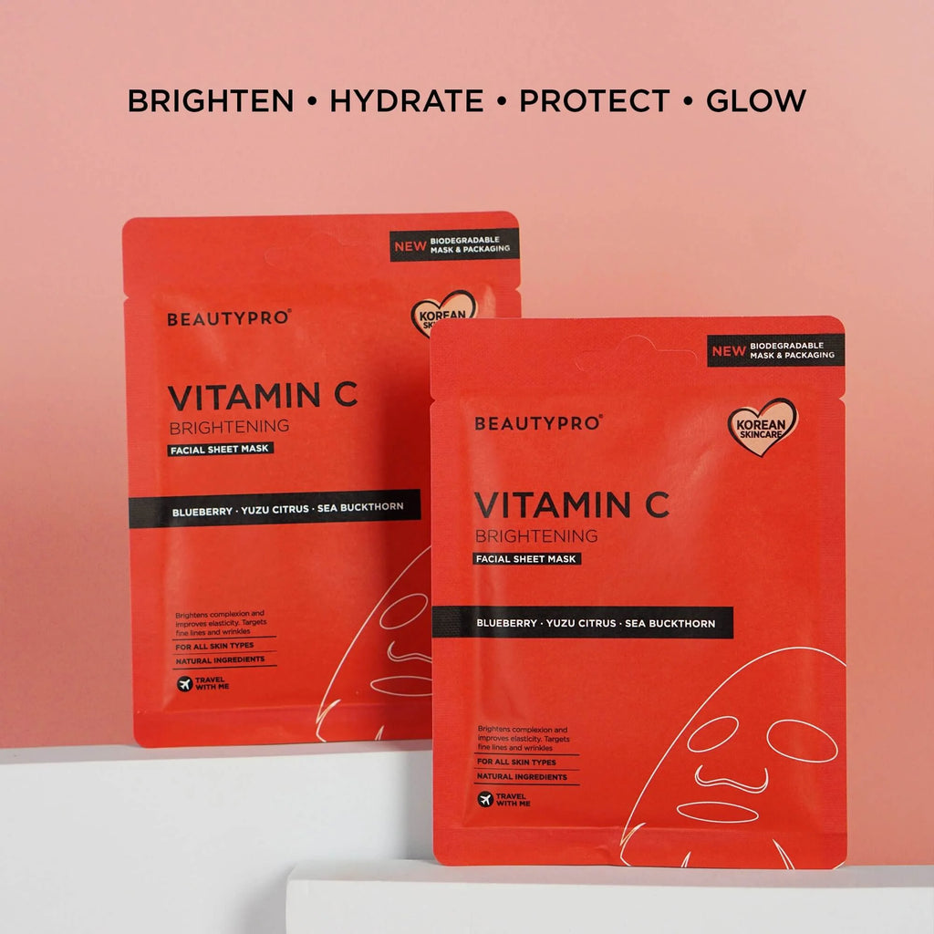 Vitamin C Brightening Face Mask BeautyPro