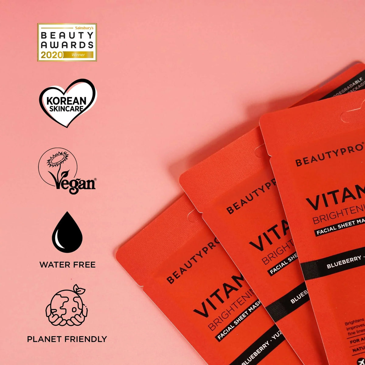 Vitamin C Brightening Face Mask BeautyPro
