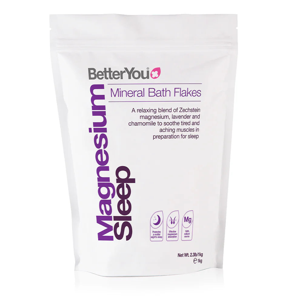 Magnesium Sleep Mineral Bath Flakes 1kg