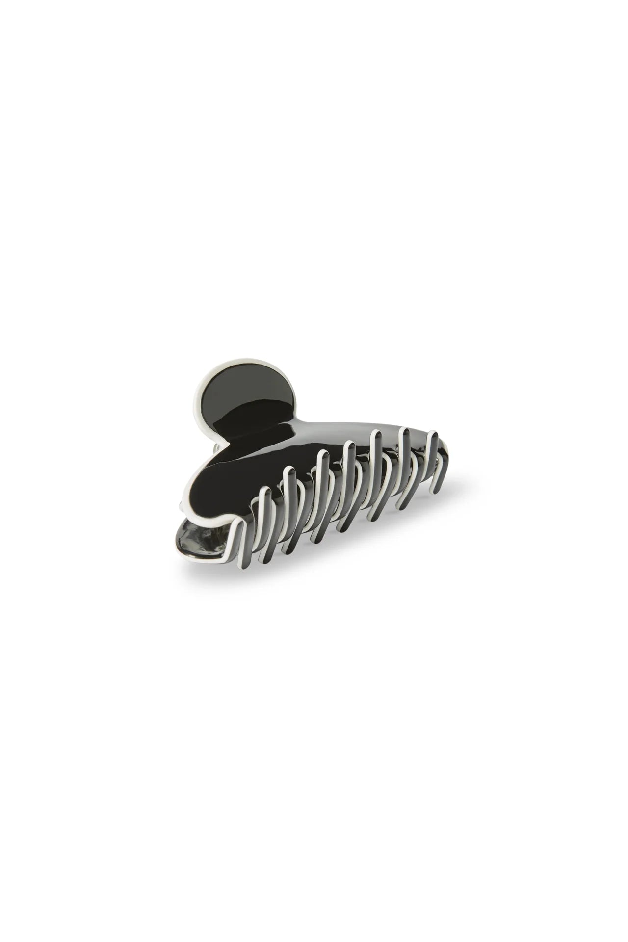 Hereford Hair Claw | Black/White