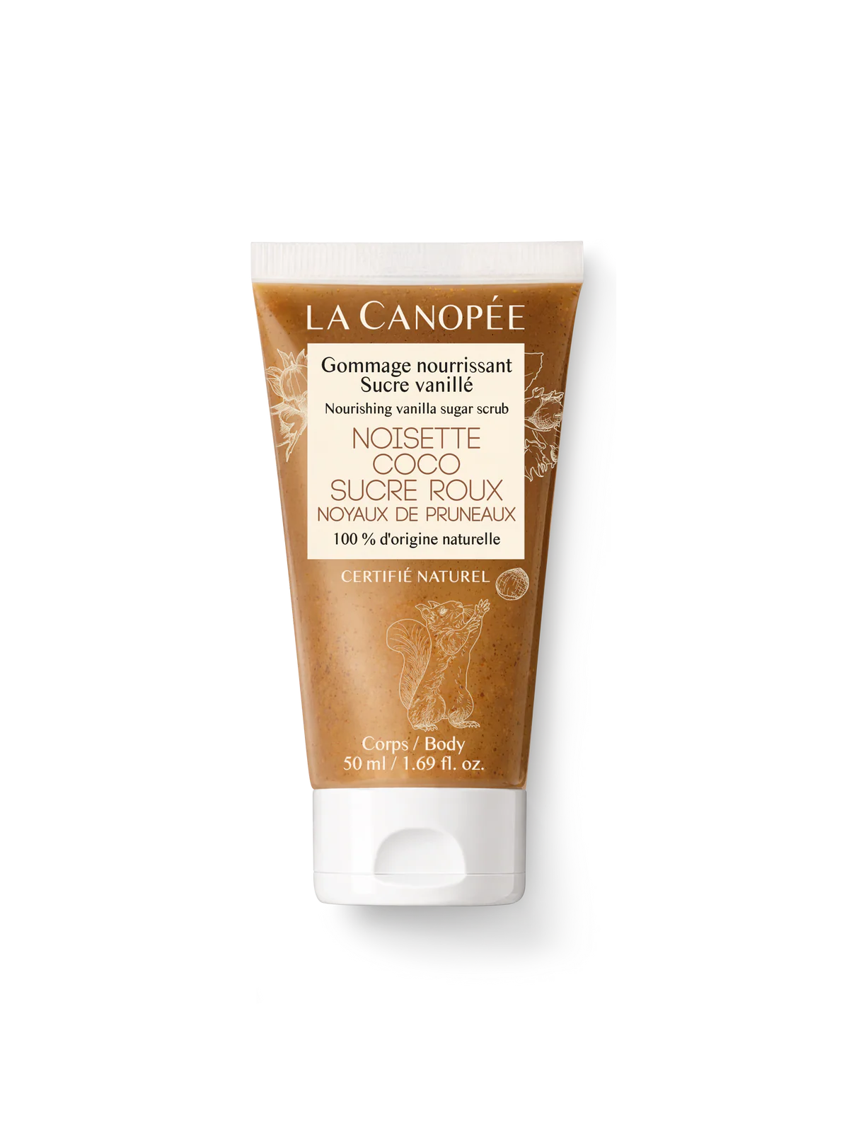 Nourishing Vanilla Sugar Scrub Travel Size 50ml