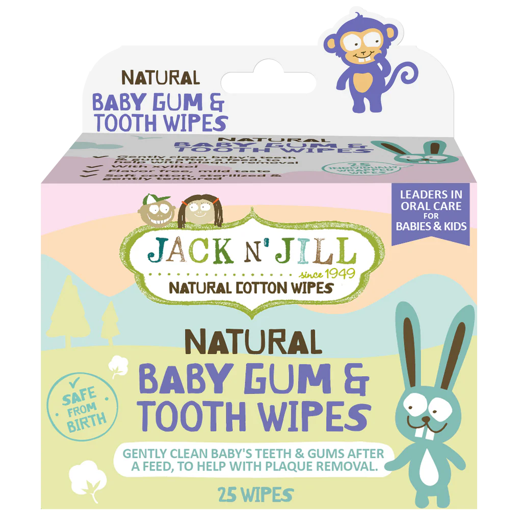 Baby Gum and Tooth Wipes - 25 Pack