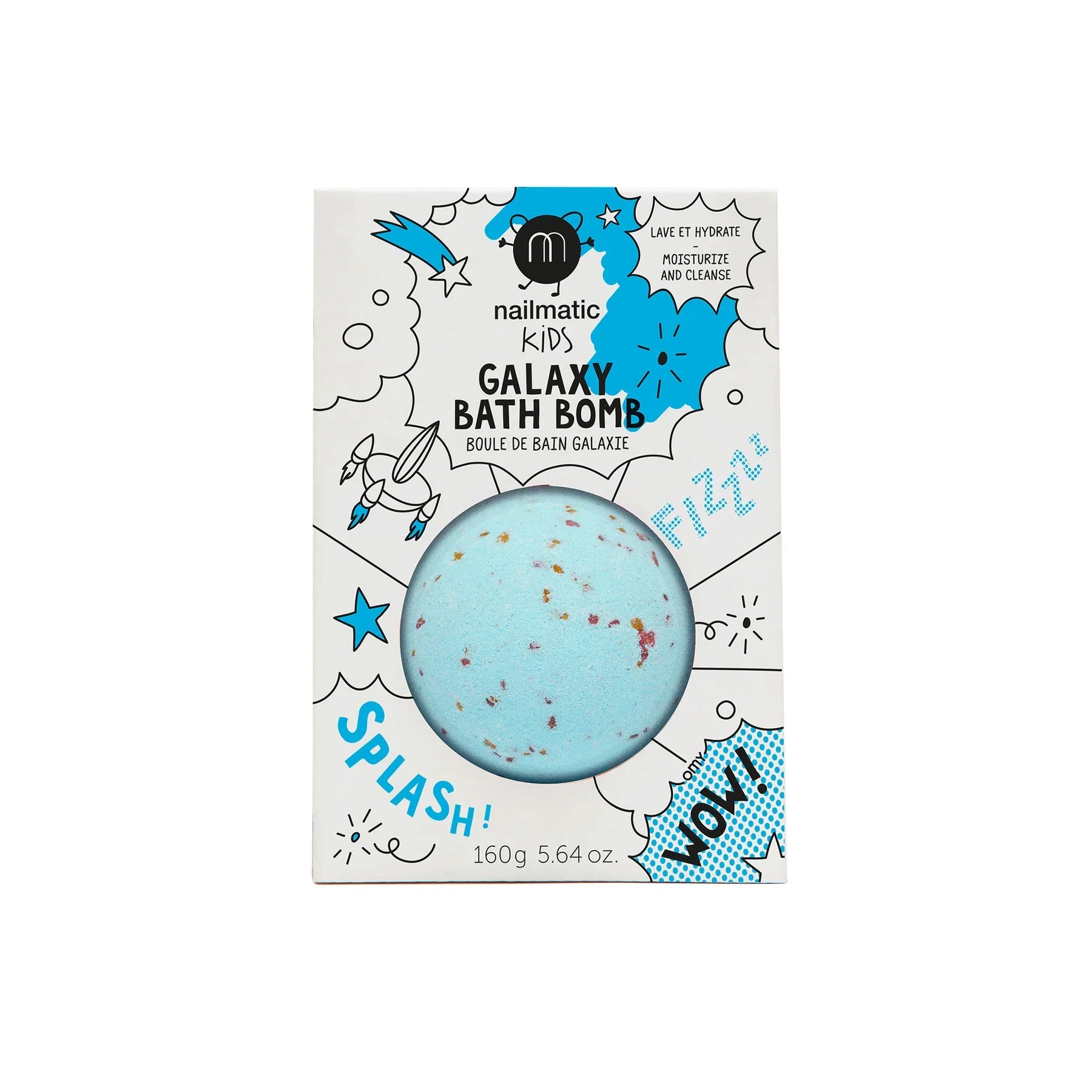 Galaxy Bath Bomb Comet Blue 160g