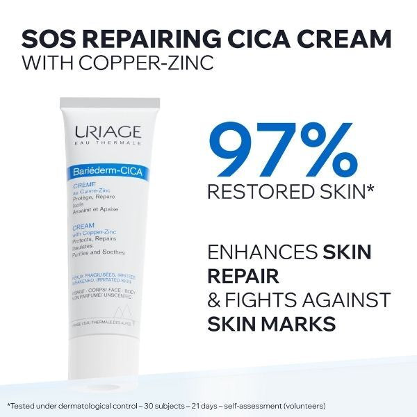Bariederm-CICA Cream with Copper-Zinc 100ml