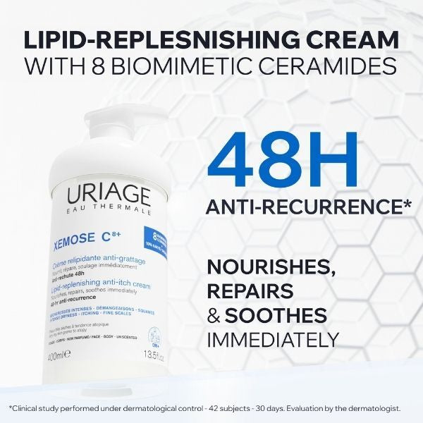 Xmose c8+ Lipid-Replenishing Anti-itch cream 400ml
