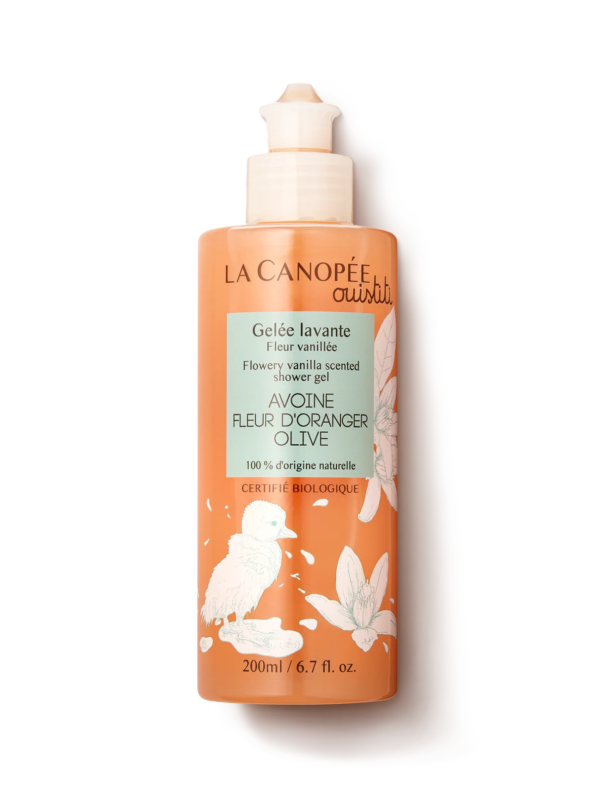 Flowery Vanilla Scented Shower Gel 200ml