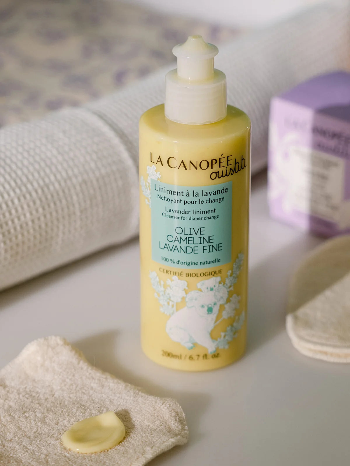 Lavender Liniment Cleanser for Diaper Change 200ml