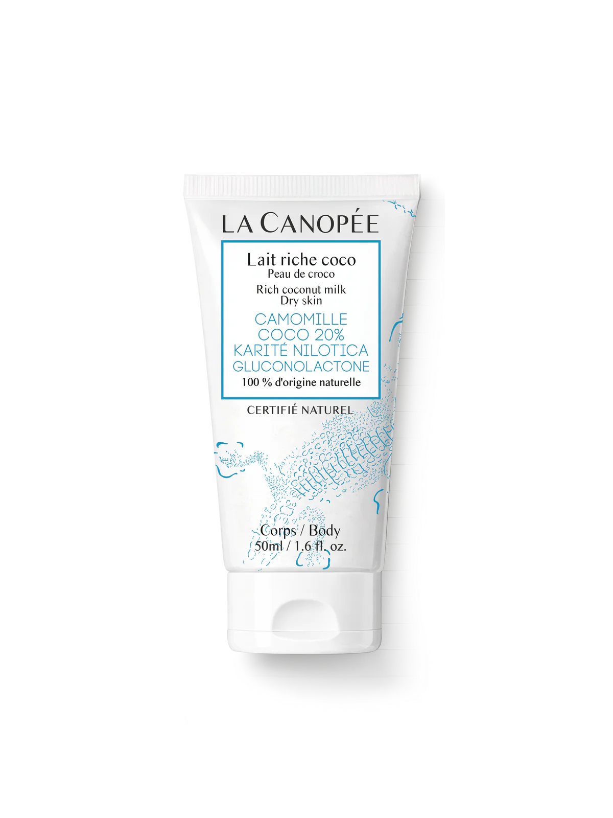 Rich Coconut Milk for Dry Skin Travel Size 50ml