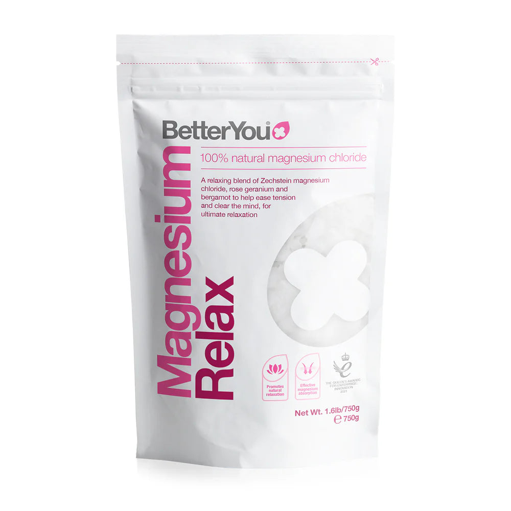 Magnesium Relax Mineral Bath Flakes 1kg