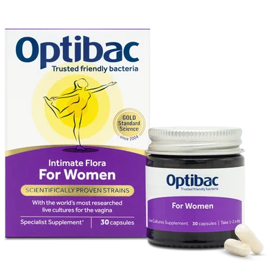 Optibac Intimate Flora For Women 30 Capsules