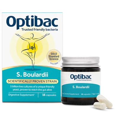 S.Boulardii Digestive Supplements 16 Capsules