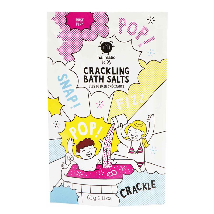 Crackling Bath Salts Pink 60g