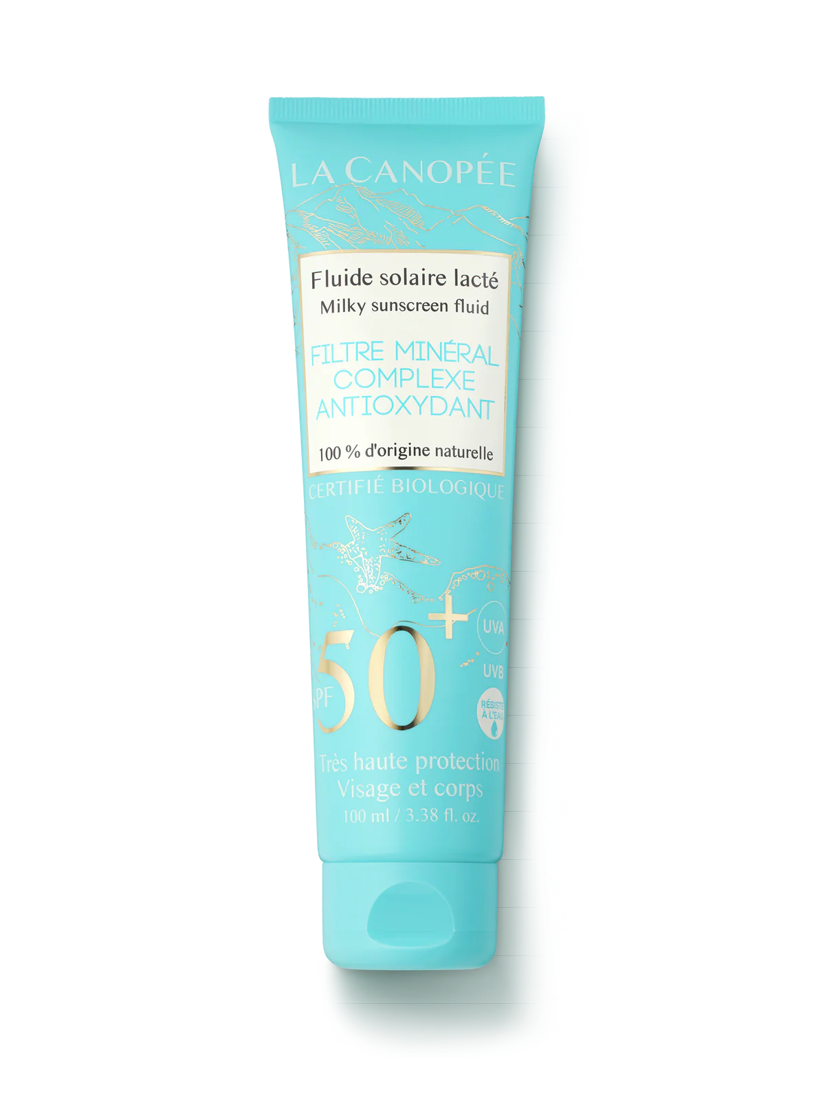 SPF50 Milky Face & Body Sunsceen Fluid 100ml