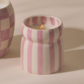 Cabana Lavender Ceramic Candle - Grecian Sand