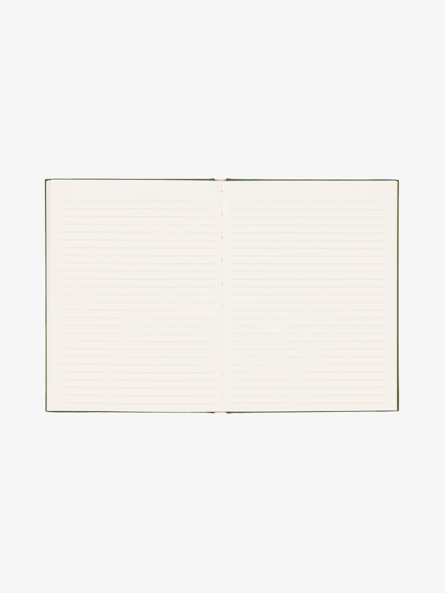 Lined Pages Journal Tiger Print Cover