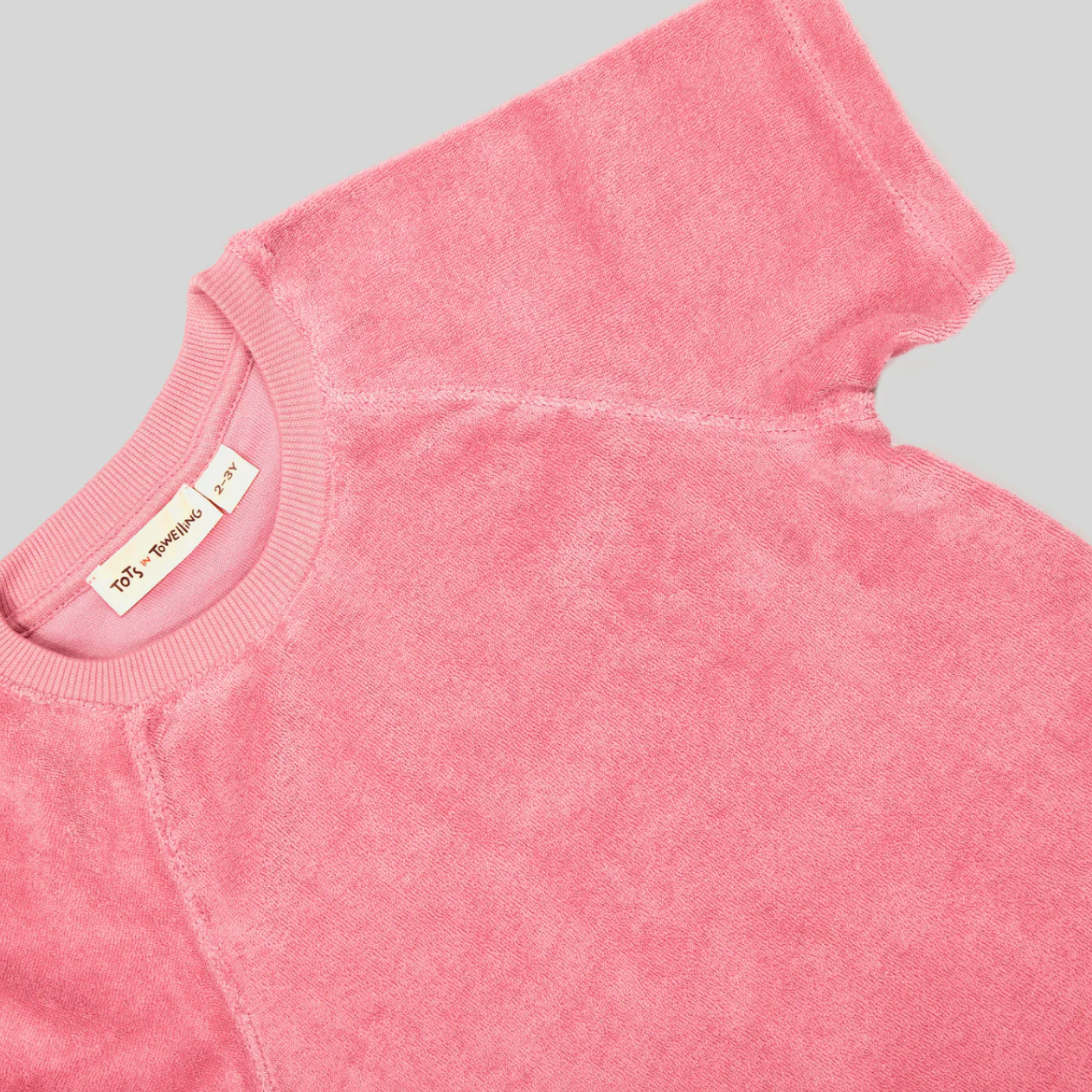 Pink Towelling T-shirt