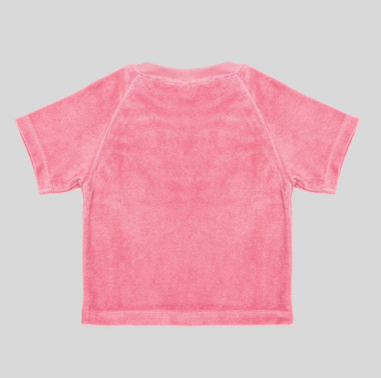 Pink Towelling T-shirt