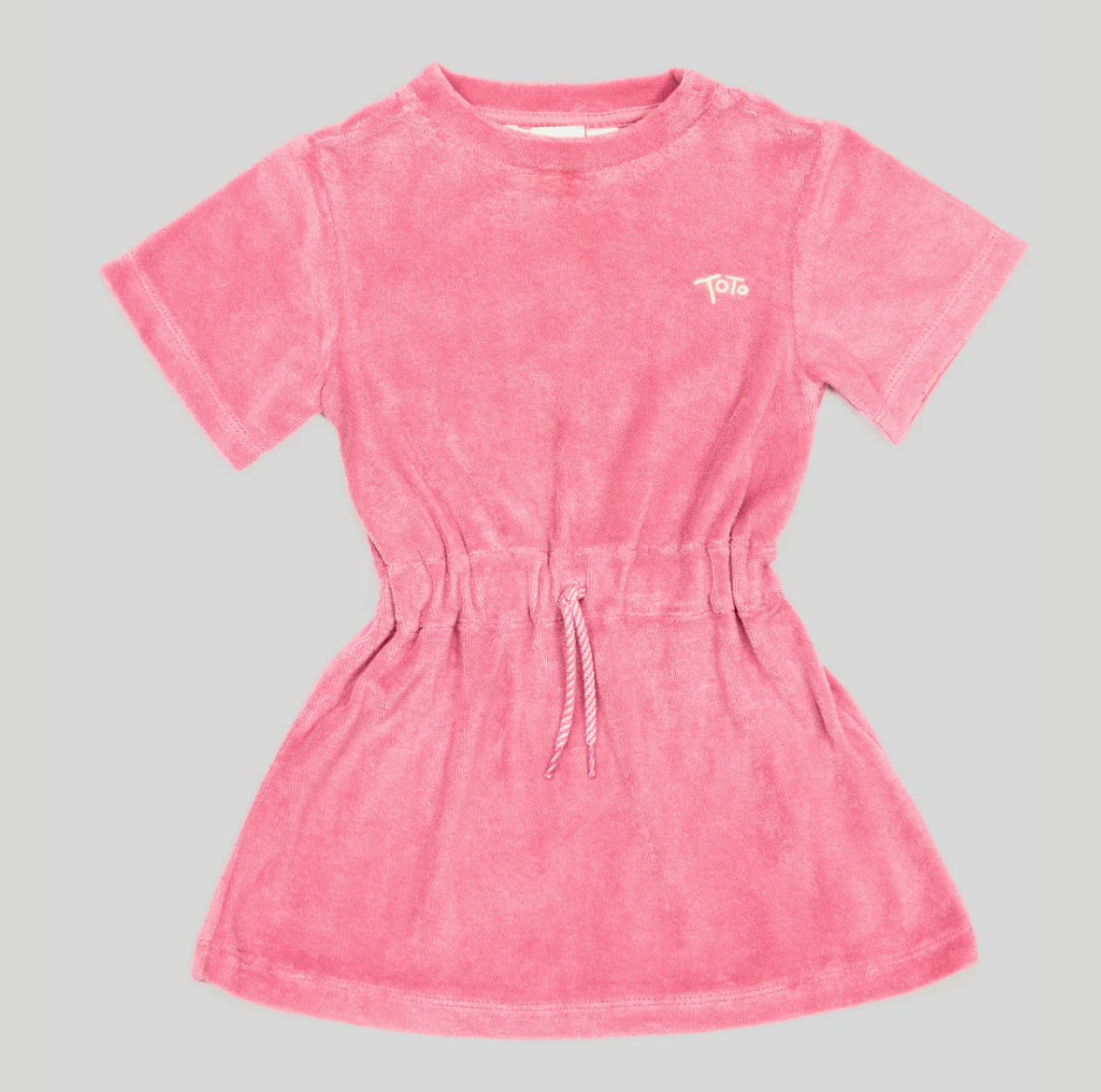 Pink Towelling dress