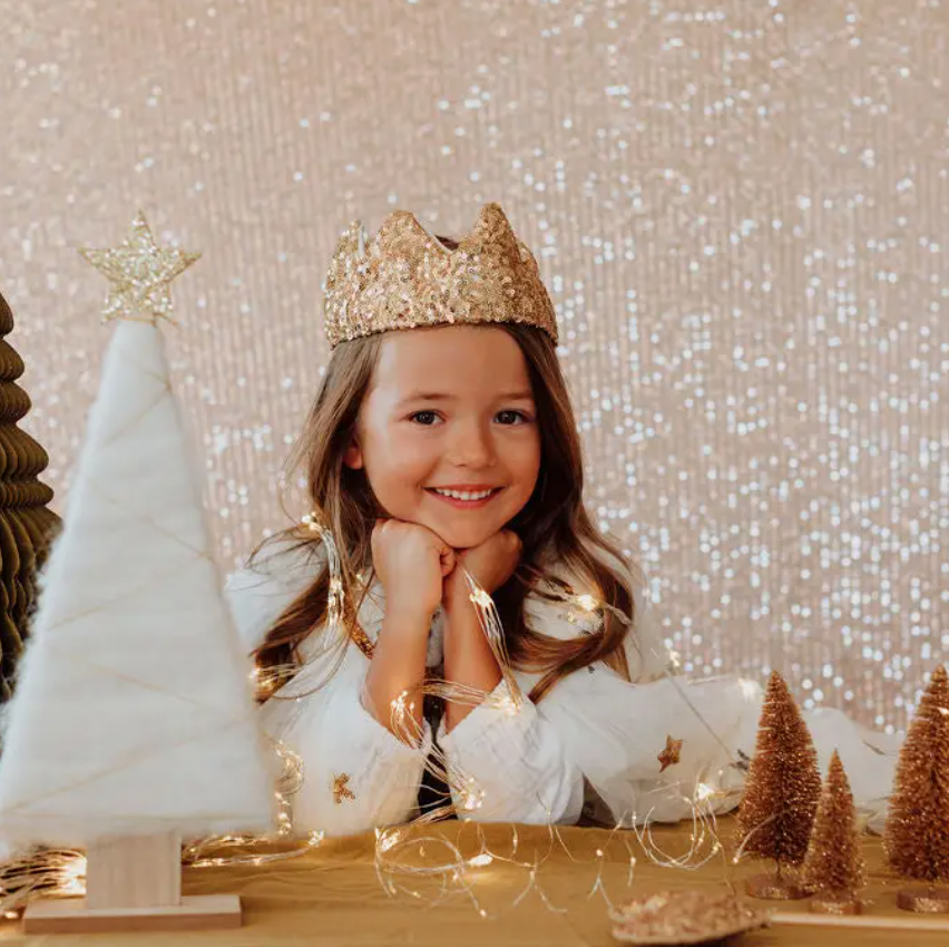 Crown - Pink Sequins