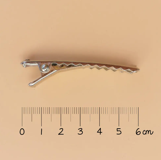 Princess Large Knot Clip - Double Gaze Sand