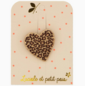 Leo Heart Brooch
