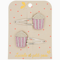 Popcorn Hair Clips (Pair)