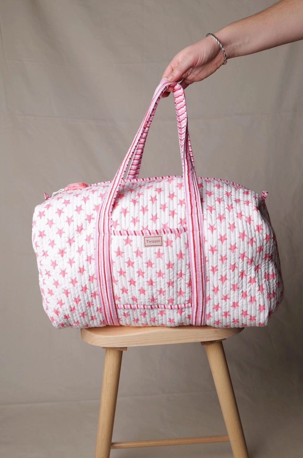 Pink Star Weekend Bag