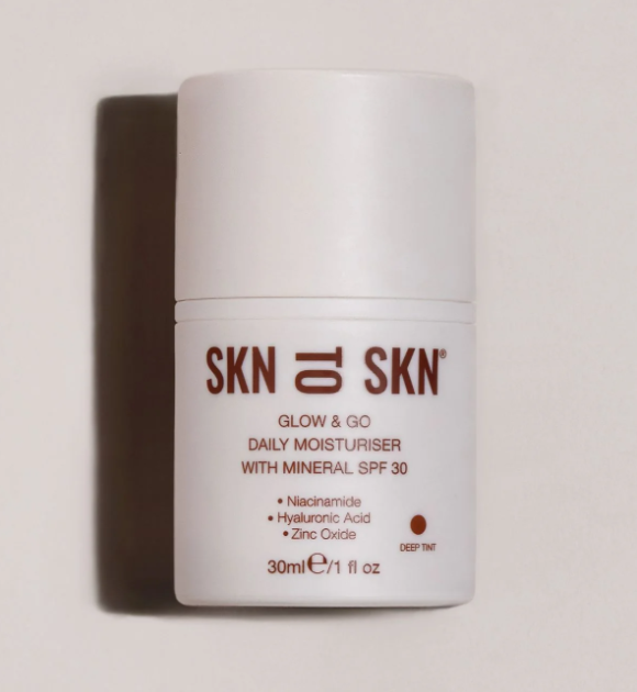 Glow and Go Daily Moisturiser with Mineral SPF30 Deep Tint 30ml