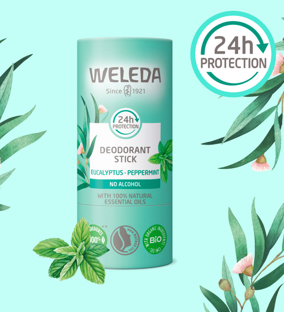 Eucalyptus & Peppermint Deodorant Stick 50g