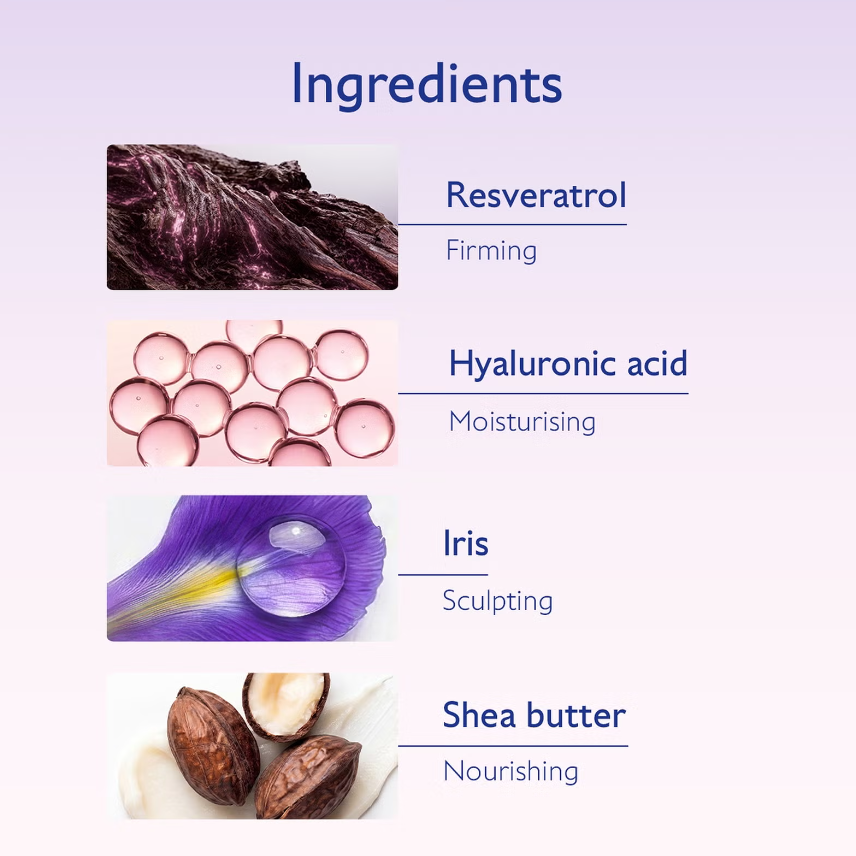 Resveratrol-Lift Firming Cashmere Body Cream with Hyaluronic Acid 200ml